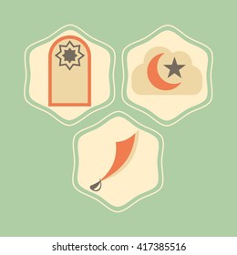Islamic Icon Template 