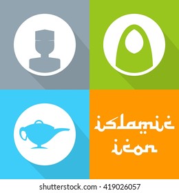 Islamic Icon Template 