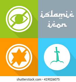 Islamic Icon Template 