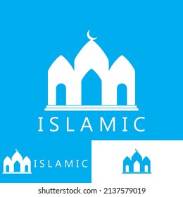 islamic icon vector illustration template design