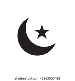Islamic icon vector template illustration logo design