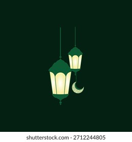 islamic icons set of vector design