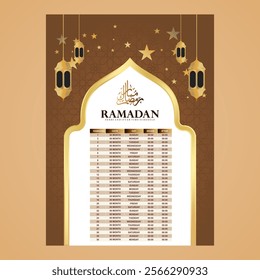 Islamic Iftar Ramadan Daily and Eid background vector design