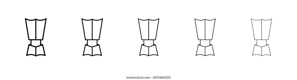 Islamisches Weihrauchsymbol Vektorgrafik