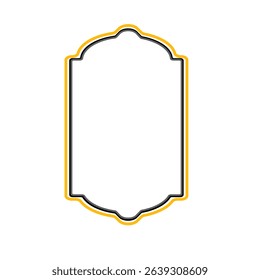 Islamic   Iranian Art Design Text Box Floral Vector Islamic floral design Islamic frame design  