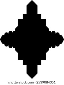 Islamic label emblem shape glyph pictogram symbol visual illustration showcasing intricate geometric designs and cultural motifs. Explore Islamic art through stylized shapes and traditional symbols