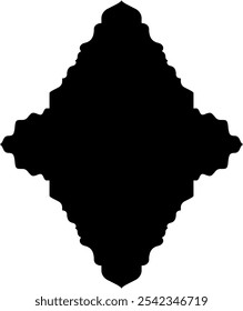 Etiqueta islámica emblema forma pictograma pictograma ilustración visual intrincados diseños geométricos motivos culturales Explore arte islámico ramadán, Formas y símbolos tradicionales
