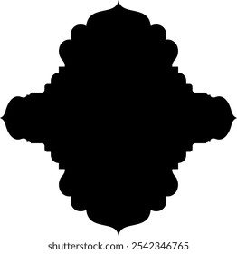 Etiqueta islámica emblema forma pictograma pictograma ilustración visual intrincados diseños geométricos motivos culturales Explore arte islámico ramadán, Formas y símbolos tradicionales