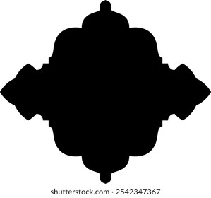 Etiqueta islámica emblema forma pictograma pictograma ilustración visual intrincados diseños geométricos motivos culturales Explore arte islámico ramadán, Formas y símbolos tradicionales