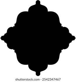 Etiqueta islámica emblema forma pictograma pictograma ilustración visual intrincados diseños geométricos motivos culturales Explore arte islámico ramadán, Formas y símbolos tradicionales