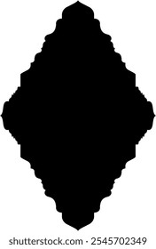 Islamisches Label Emblem Form Glyphe Piktogramm Symbol visuelle Illustration komplizierte geometrische Designs kulturelle Motive Entdecken Sie islamische ramadanische Kunst, Formen und traditionelle Symbole