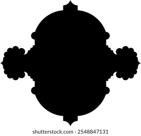 Etiqueta islámica emblema forma pictograma pictograma ilustración visual intrincados diseños geométricos motivos culturales Explore arte islámico ramadán, Formas y símbolos tradicionales