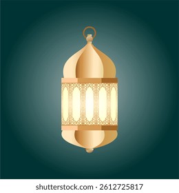 Islamic Lamp Vector Background For Muslim Holidays, Ramadan, Eid Al Fitr, Eid Al Adha, Shaban Shab E Barat And Laylatul Qadr, Lamp Clippings.
