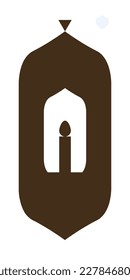 Islamic Lantern Element Illustration. Symbols of Ramadan Mubarak, Hanging Gold Lanterns, arabic lamps, lanterns moon, lantern element, star, art, vector and illustration