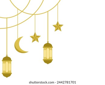 Islamic Lantern Frame Eid Al Adha