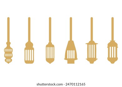 Islamic lantern illustration design set