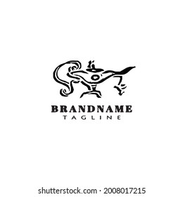 iconos de diseño de iconos del logotipo de linternas islámicas ilustración vectorial moderna