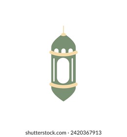 Islamic lanterns icon vector flat design