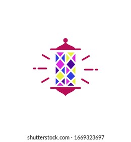 Islamic lanterns icon vector illustration. for the purposes of ramadan kareem and others. eps10