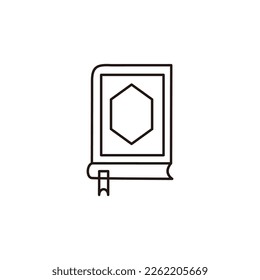 Islamic lattern design logo vector