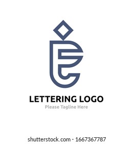 islamic Logo calligraphy of hijaiyah : letter of arabic alphabet-vector