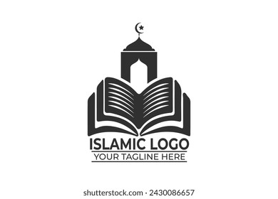 Islamic Logo Design, Modern Islamic Emblem for Branding, Unique Islamic Identity for Your Business, Minimalist Logo, Versatile Design, Islamic Elements in a Modern Logo,