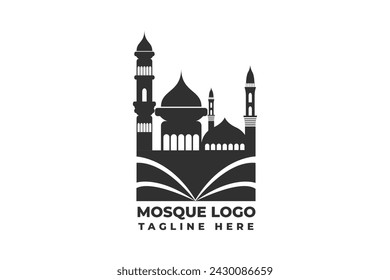 Diseño de logotipo islámico, Emblema islámico moderno para la marca, Identidad islámica única para su negocio, Logo minimalista, Diseño versátil, Elementos islámicos en un logotipo moderno,