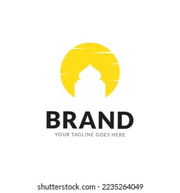 Islamic Logo design vector template.