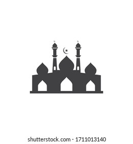 Islamic logo and symbol, Mosque icon vector template