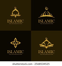 Islamic Logo Vector Art  Icons  and Graphics