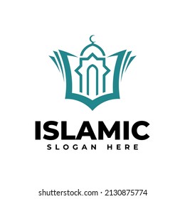 Islamic logo vector, Islamic logo template, Islamic logo design concept