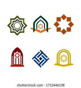 islamic logos for organization or mosque