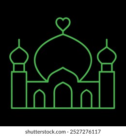Amor islámico y diseño de mezquitas