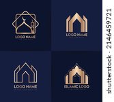 Islamic Luxury Minimal Unique Logo Collection With Premium Vector File Free Download.