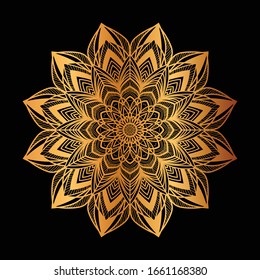 Islamisches Mandala-Design-Template 2020