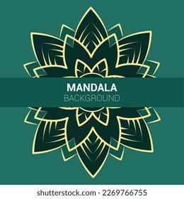 Islamic mandala for invitation design and Islamic holidays