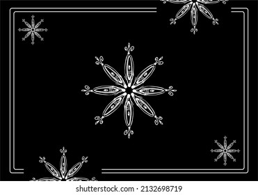 Islamic mandala ornament with unique object 