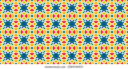 Islamic Middle East Seamless Tile Pattern