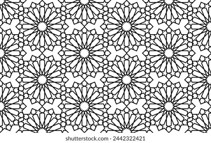 islamic modern pattern colorful stylish background
