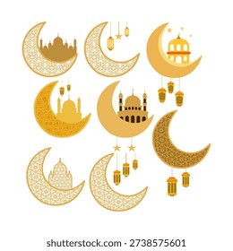 Islamic Moon For Eid Decoration
