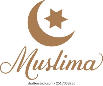 Islamic Moon and Star   Logo Design Concept 