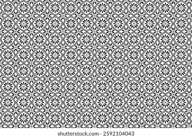 Islamic Moroccan style Seamless Geometric Tile Pattern Vector Background