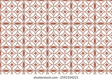 Islamic Moroccan style Seamless Geometric Tile Pattern Vector Background