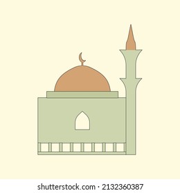 Islamisches Moschebau