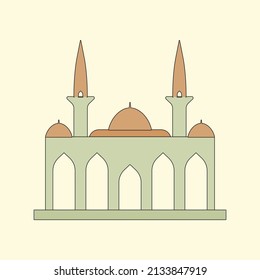 Islamisches Moschebau