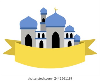Islamische Moschee Eid Al Adha Hintergrund