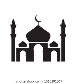 islamic mosque icon- vector illustration