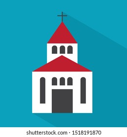 islamic mosque icon- vector illustration