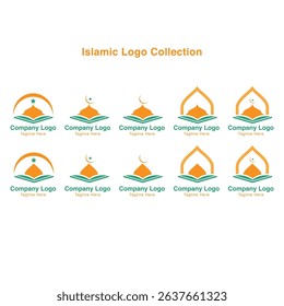 Islamic Mosque Logo Design Collection