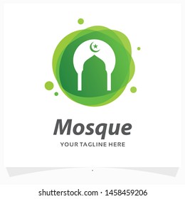 Islamic Mosque Logo Design Template